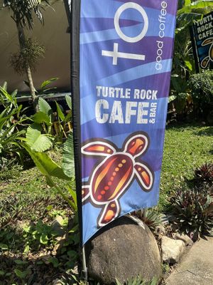   at Turtle Rock Cafe in Cape Tribulation
