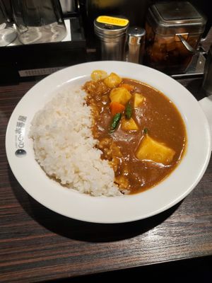Veggies Curry at CoCo Ichibanya - Gyoenmae in Tokyo
