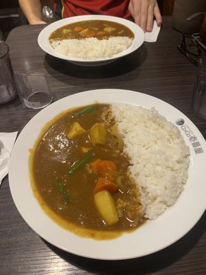   at CoCo Ichibanya - Gyoenmae in Tokyo