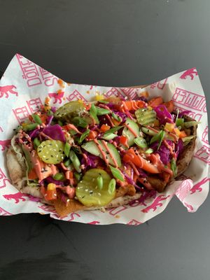 Big girl doner  at Döner Summer in Hull