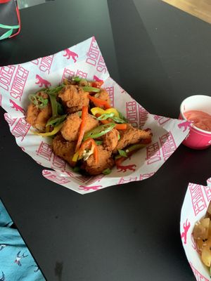 Salt and pepper chicken  at Döner Summer in Hull