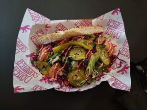 The dirty girl at Döner Summer in Hull