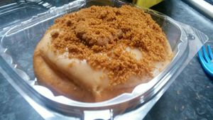 Lotus biscoff donut at Scoff's in Horsforth