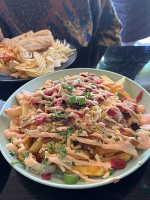 Loaded fries  at Scoff's in Horsforth