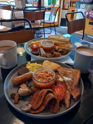 Small breakfast! at Scoff's in Horsforth