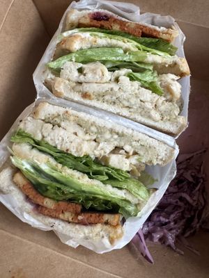 Christmas chicken club special  at Scoff's in Horsforth