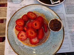 Pancakes at Nicolau in Porto