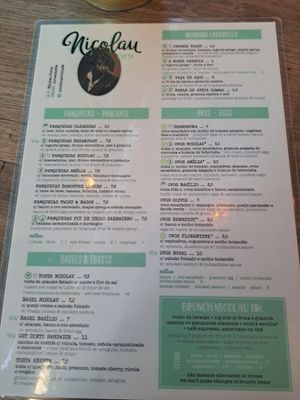 Breakfast/brunch at Nicolau in Porto