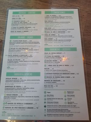 Lunch options at Nicolau in Porto