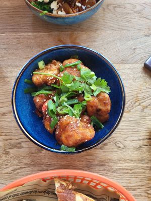 Korean Fried Cauliflower at BomBaai Strandbar in Westkapelle