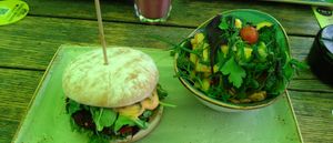 Essen at Hans im Glück  in Chemnitz