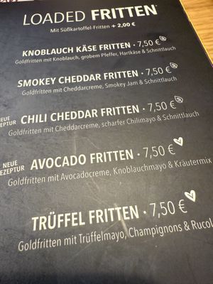 menu  at Hans im Glück  in Chemnitz