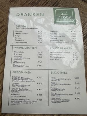   at Bloom Coffeebar in Vlissingen