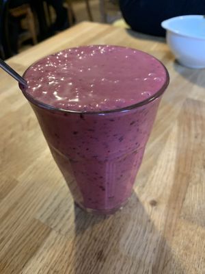 Smoothie at Cafe Gaya in Aarhus