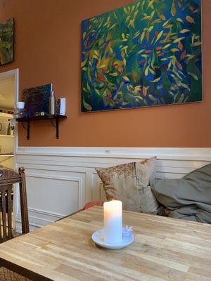 Decor at Cafe Gaya in Aarhus