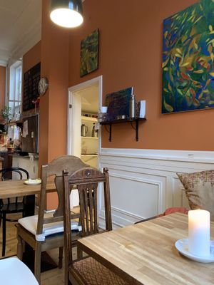 Decor at Cafe Gaya in Aarhus