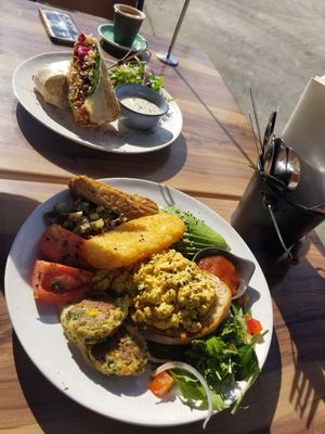 Big brekky at Little Digs in Fortitude Valley