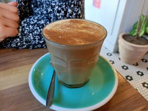 Dirty Chai Latte at Little Digs in Fortitude Valley