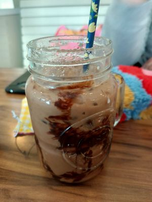 Iced Mocha at Little Digs in Fortitude Valley