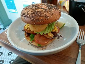 Sunrise Bagel at Little Digs in Fortitude Valley