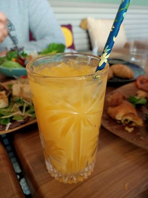 Ginger and Orange Juice at Little Digs in Fortitude Valley