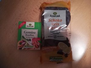 Vegan Alnatura products at Müller in Budapest