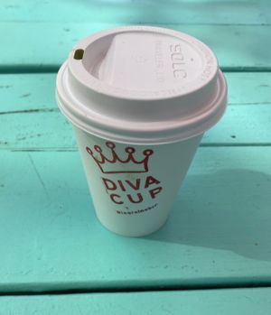 Coffee on the patio at La Graine Brulée in Montreal