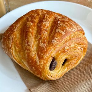 Vegan Chocolate Croissant | Pain Au Chocolat  at La Graine Brulée in Montreal