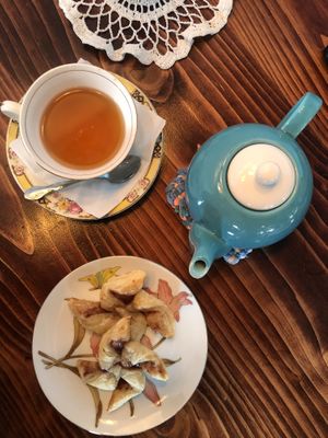   at Curiosi-Tea House in Winona