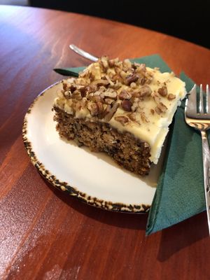 Banana and pecan slice   at Bumbles' Rest Cafe in Ambleside