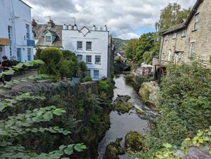 The river you have a great view of at Bumbles' Rest Cafe in Ambleside