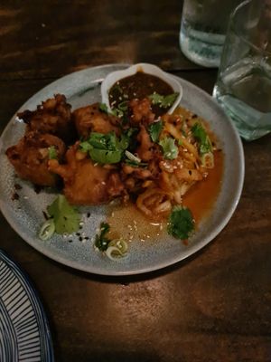 Crispy tofu at El Corazon in Santa Teresa