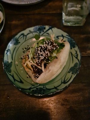 Bao bun at El Corazon in Santa Teresa