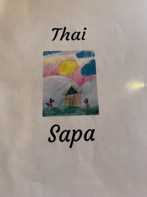 Menu   at Thai Sapa in Springdale
