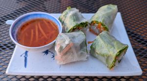 Fresh Springdale Rolls at Thai Sapa in Springdale
