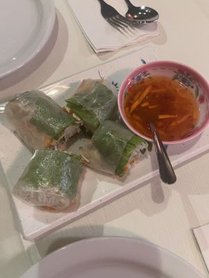 Summer rolls  at Thai Sapa in Springdale