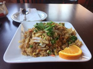 Veg Fried rice at Thai Sapa in Springdale