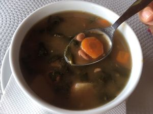 Bean soup at Restaurante Rumar in Faial