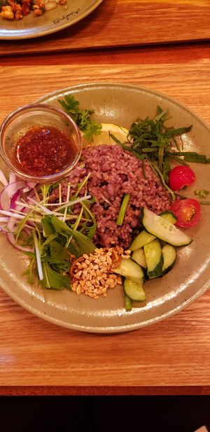 Vietnamese fried rice with vegetables at Monsoon Cafe モンスーンカフェ さ in Saitama