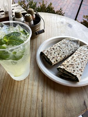 Homemade lemonade and fresh hatz!   at Zhengyalov Hatz in Glendale