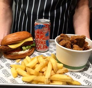 EPIC BURGERS AND CRISPY FRIES! at Sloth and Sparrow in Falmouth