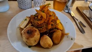 Nut roast at Sloth and Sparrow in Falmouth