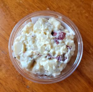 Potato salad at The Beehive Cafe in Berkeley Springs
