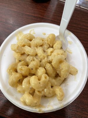 Vegan Mac and cheese size small  at The Beehive Cafe in Berkeley Springs