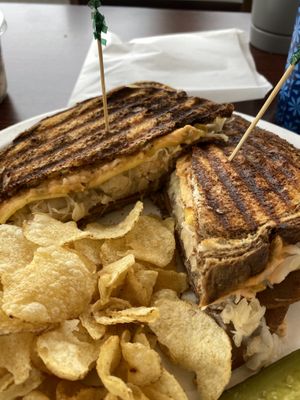 Reuben. It’s amazing!  at The Beehive Cafe in Berkeley Springs