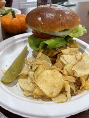   at The Beehive Cafe in Berkeley Springs