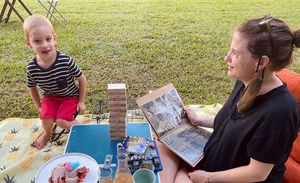 Picnic on Grass and Vegan Food at WakaMama in Central Singapore