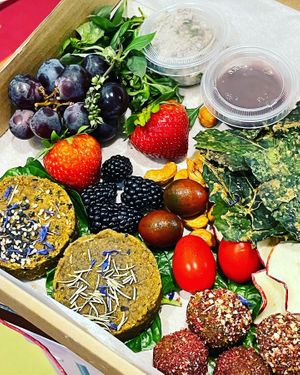 Raw Vegan Cheese Platter  at WakaMama in Central Singapore