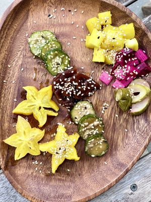 Artisan Pickles / Tuskemono / Granny’s authentic Ancient Pickles, every week in house making lot of tsukemono at Back 2 Basic.    at WakaMama in Central Singapore