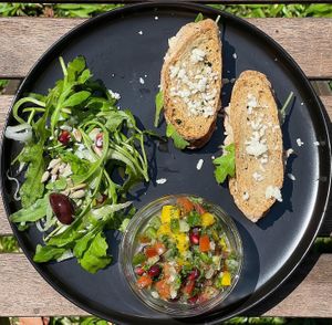 Kombucha Mango Salsa  at WakaMama in Central Singapore